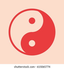 Yin Yang symbol vector