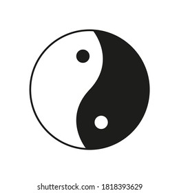 Yin Yang symbol. Vector illustration.
Kung Fu icon.10eps