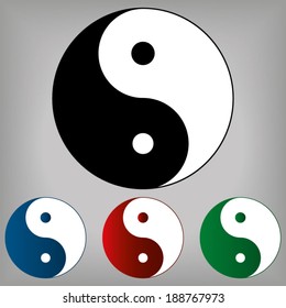 Yin Yang Symbols