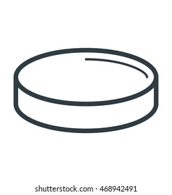 Yin Yang Vector Icon