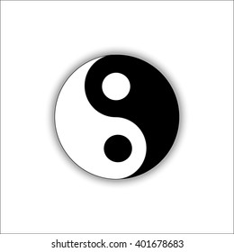 Yin Yang Vector JPEG Icon Object Picture Image Graphic Art JPG EPS10 AI Drawing