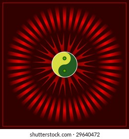 Ying Yang Background