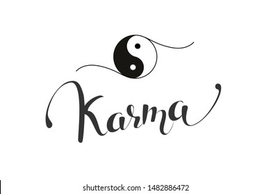 Ying yang symbol of harmony and balance