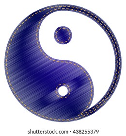 Ying yang symbol of harmony and balance