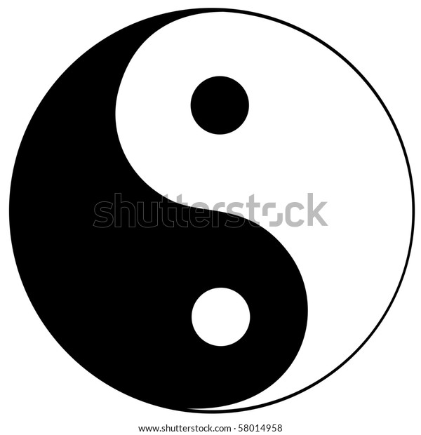 Ying yang symbol of
harmony and balance