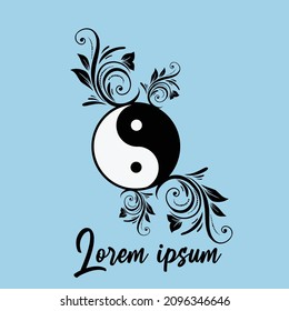 
Ying Yang symbol. Vector illustration

