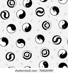 Yin-yang pattern.