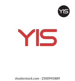 YIS Logo Letter Monogram Design