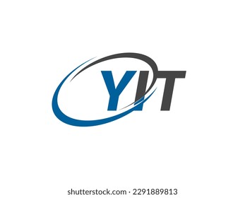 YIT-Brief kreatives, modernes, elegantes Logo-Design