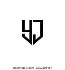 YJ Letter Logo Design, Inspiration for a Unique Identity. Modern Elegance and Creative Design. Watermark Your Success with the Striking this Logo.