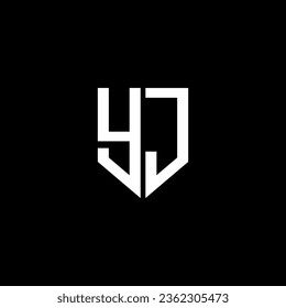 YJ Letter Logo Design, Inspiration for a Unique Identity. Modern Elegance and Creative Design. Watermark Your Success with the Striking this Logo.