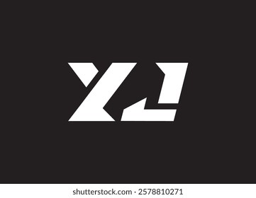 YJ letter logo and initial logo design