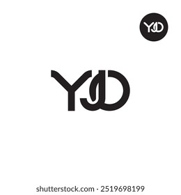 YJO Logo Letter Monogram Design