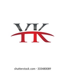 YK initial company red swoosh logo