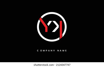 YK, KY Alphabets Letters Logo Monogram