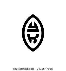 YK line geometric monogram with high quality professional design that will print well