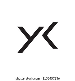 YK Logo Letter Design