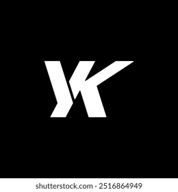 YK Logo, YK Monogram, Initial YK Logo, Letter YK Logo, Icon, Vector