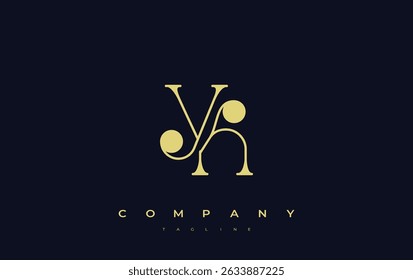 YK Typography Logo Design. Stylish monogram design depiction featuring the letters Y and K combined in an artistic signature style, delivering a unique and creative visual representation.