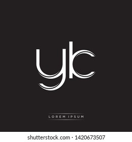 yk y k Logo Initial Letter Split Lowercase Modern Monogram Template Design