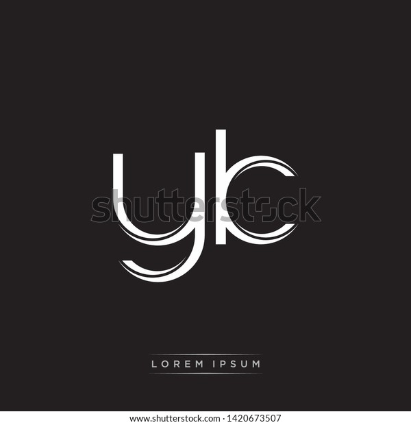 Yk Y K Logo Initial Letter Stock Vector Royalty Free 1420673507 Shutterstock