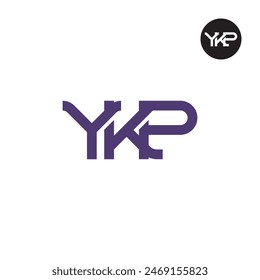 YKP Logo Letter Monogram Design