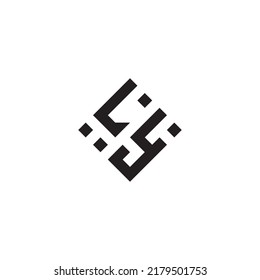 YL logotipo de concepto geométrico abstracto en diseño profesional de alta calidad que será mejor para el estilo de la calle