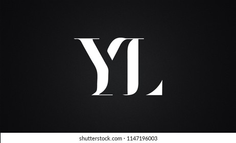 YL Letter Logo Design Template Vector