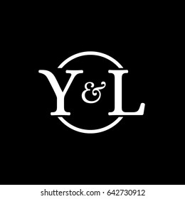 Yl Logo Stock Vector (Royalty Free) 642730912