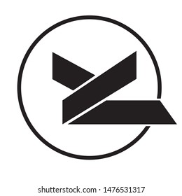 YL Logo Letter Vector Illustration