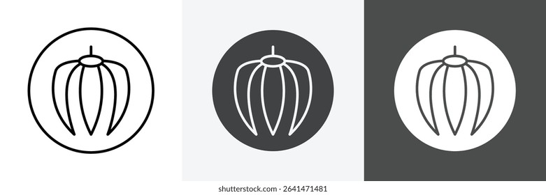 Ylang ylang icon set vector art
