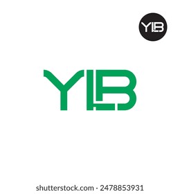 YLB Logo Letter Monogram Design