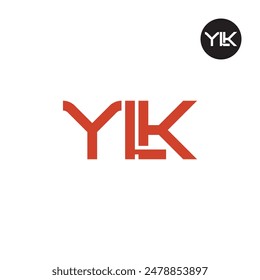 YLK Logo Letter Monogram Design