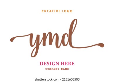 YMD lettering logo is simple, easy to understand and authoritative