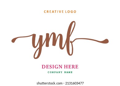 YMF lettering logo is simple, easy to understand and authoritative