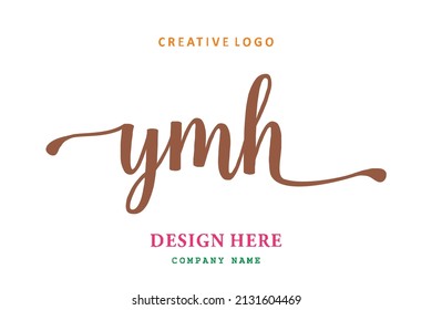 YMH lettering logo is simple, easy to understand and authoritative