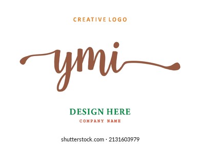 YMI lettering logo is simple, easy to understand and authoritative