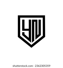 YN Letter Logo Design, Inspiration for a Unique Identity. Modern Elegance and Creative Design. Watermark Your Success with the Striking this Logo.