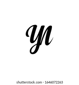 YN logo designed with Letter y and n in vector format.