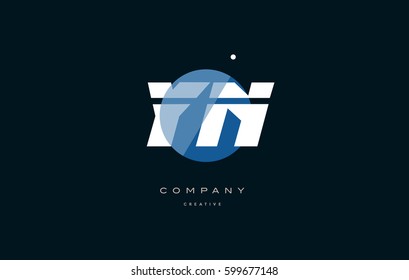 yn y n  blue circle dot big font alphabet company letter logo white design vector icon template 