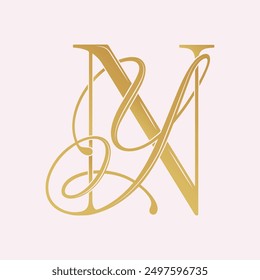 YN,NY, logo YN,Letter YN,monogram HN, vector, logo, Wedding Monogram Initials, Wedding Logo, Wedding Monogram,Logo Design