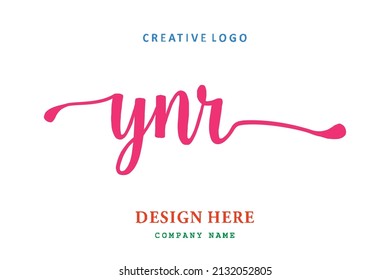 El logotipo de la inscripción YNR es sencillo, fácil de entender y autoritario