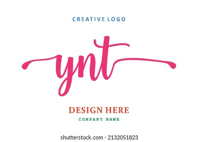 YNT lettering logo is simple, easy to understand and authoritative