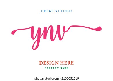 YNV lettering logo is simple, easy to understand and authoritative