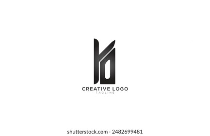 YO Abstract initial monogram letter alphabet logo design