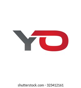 YO company linked letter logo