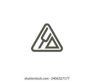 YO logo design vector template