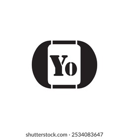 Yo Logo Design Vector | Two Letter Logo |