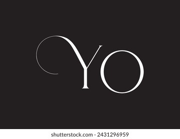  YO Logo Icon Design Template Element