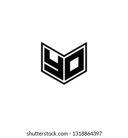 YO Logo Letters initial Designs Template